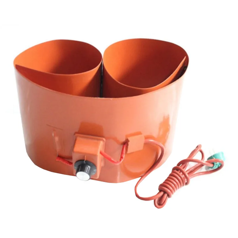 DIY Customizable 200L Oil Drum Silicone Heating Belt Silicone Rubber Heater 1740x250mm 2000W Y