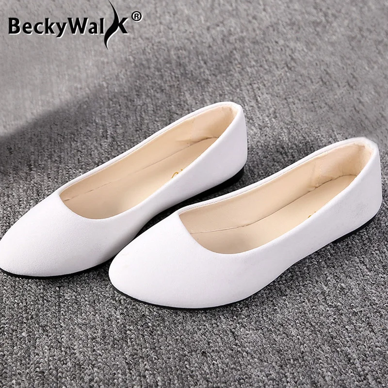 20Colors spring and summer wear women\'s flat shoes large comfortable shoes female candy color shoes Loafers EU 41/42/43 WSH2214