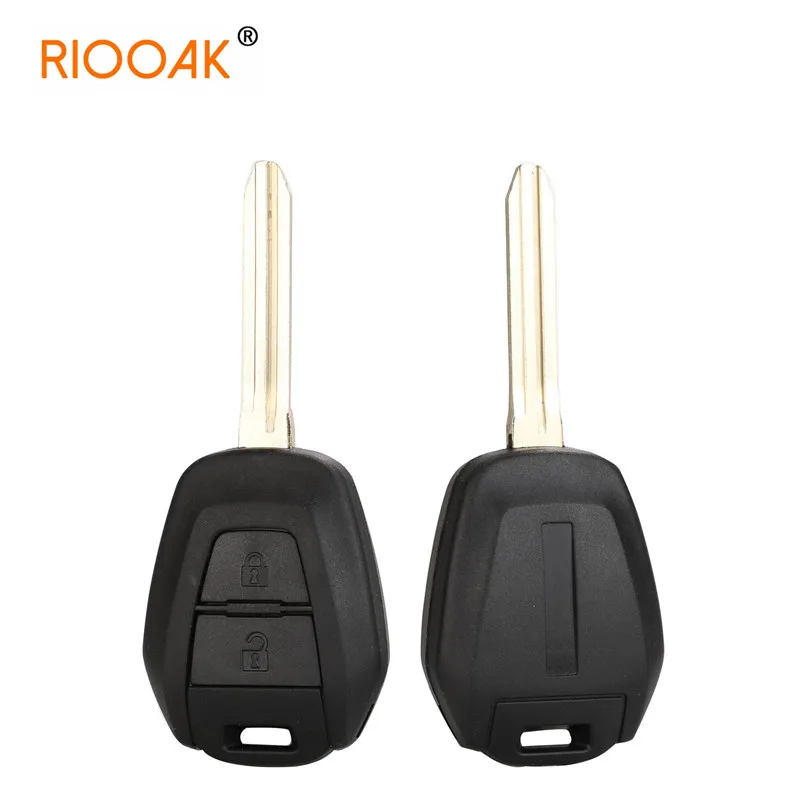 

10pcs/lot Replacement 2 Buttons Ignition Remote Car Key Shell Case TOY43 Blade Key Fob Cover Fit For ISUZU D-Max