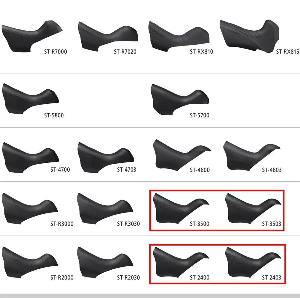 Shimano Bracket Covers Hoods Ultegra/Tiagra/Sora/105/R2000/3000/4700/5800/6800/R7000/R8000/R8020/R7020/R8070/R8050/GRX/6700/A070