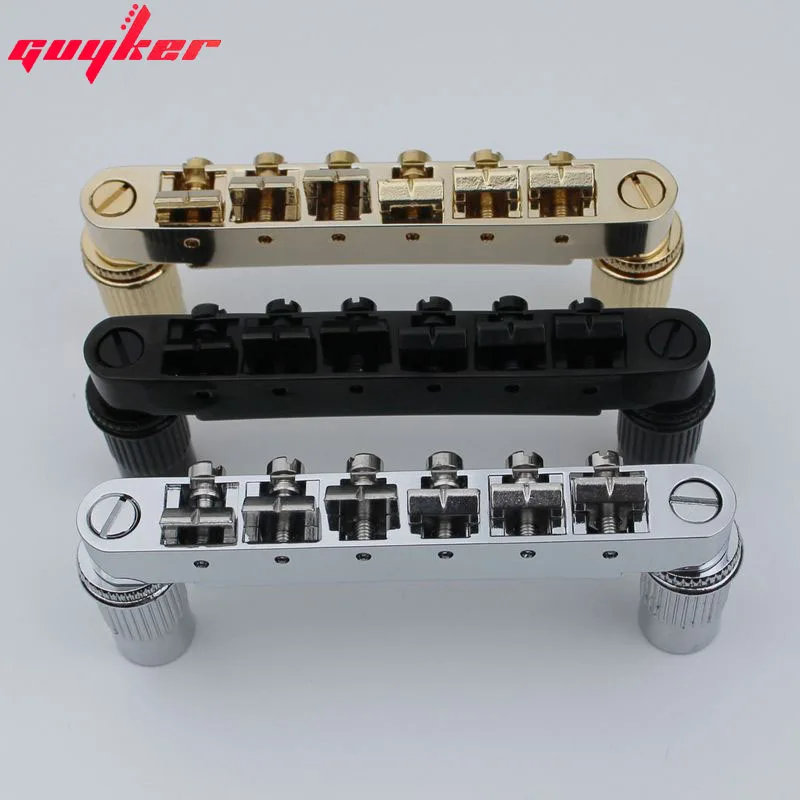 Tune O Matic Electric Guitar Bridge + Studs BM-002 For LP Guitar