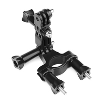 Suitable For Go pro Hero9/8/7/6/5Session 360oner Camera Original Same Bike Bracket Black Xiaomi Yi 4k Sjcam Sj8 Accessories