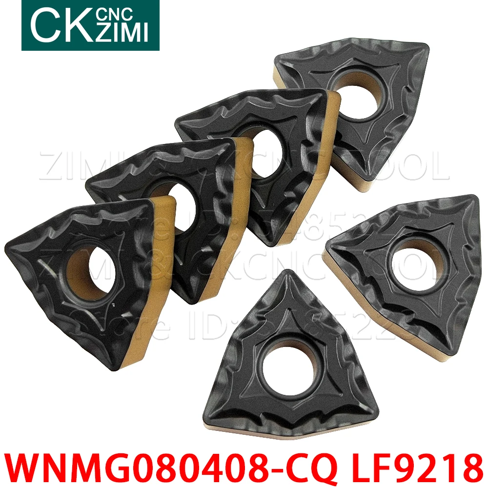 WNMG080408-CQ LF9218 WNMG 080408 CQ LF9218 carbide inserts External Turning Tools WNMG CNC metal lathe tools finishing for steel