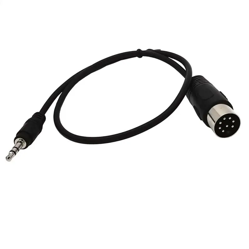 Din 8-polig bis 3,5mm Kabel 8-poliger Din-Stecker auf 3,5mm männliches Audio adapter kabel für Audiogeräte für Musik instrumente 0,5 m 1m 3m