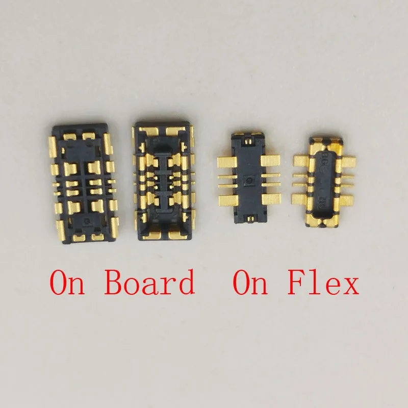 2Pcs Battery Flex Clip Holder FPC Connector Plug Contact Board For Oneplus One Plus Nord N10 5G BE2025 BE2026 N100 BE2013 BE2015