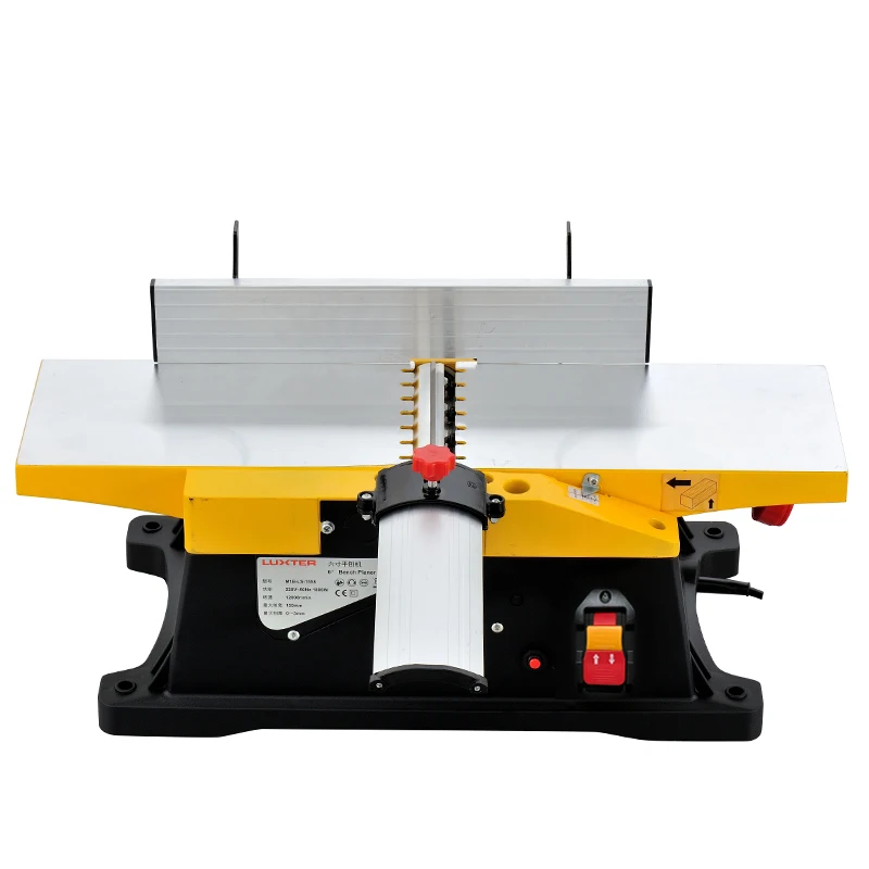 LUXTER 1800W Electric Wood Thicknesser Planer Multifunctional For Woodworking Wood Jointer