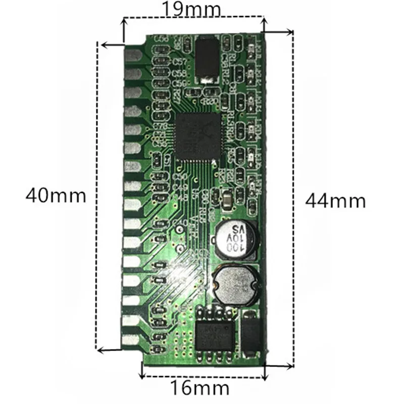 Placa-mãe de 5 portas com 100m e gigabit, suporta furo personalizável, localização, interruptor de rede, design direto da fábrica pbc