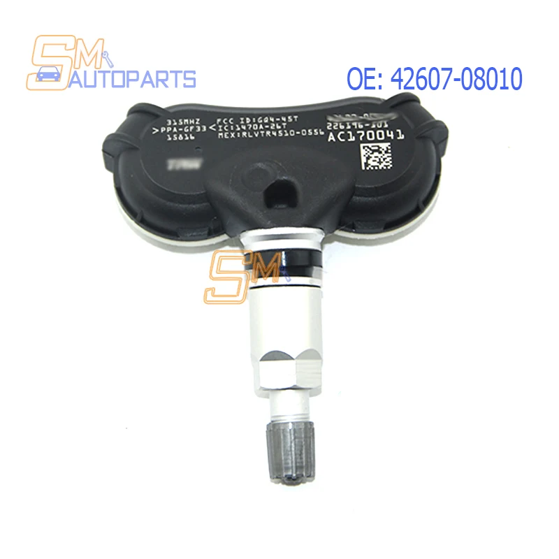 1PCS TPMS Tire Pressure Sensor For Toyota Sequoia Tundra Sienna 42607-08010 426070C070 426070C050 426070C030 315MHz