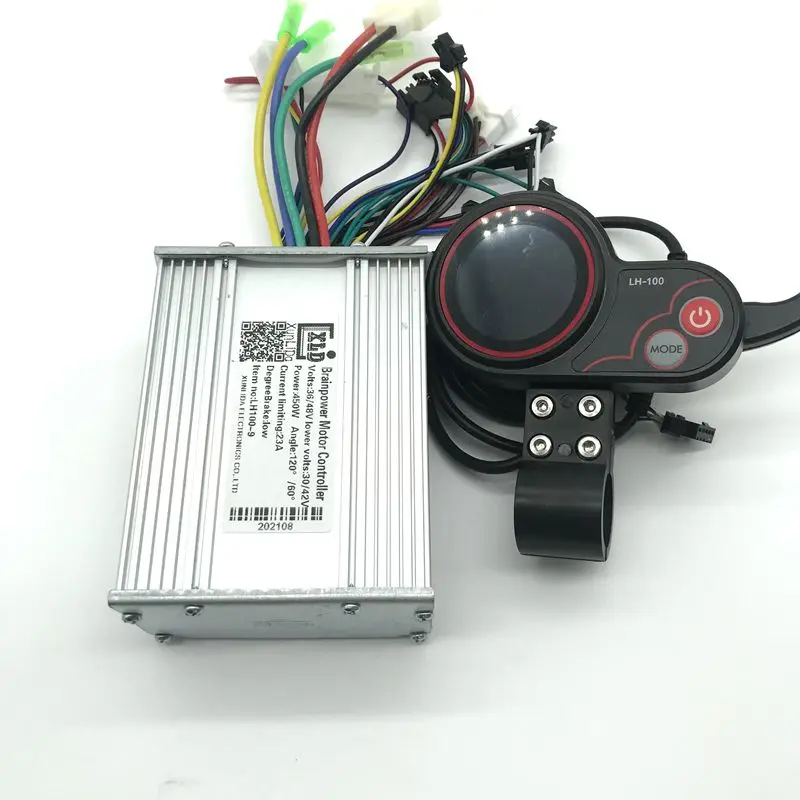 

9Mosfet 36/48V 60V Electric Scooter Speed Controller And LCD Display E-bike Motor Driver Controller and 1 PCS LH100 LCD Display