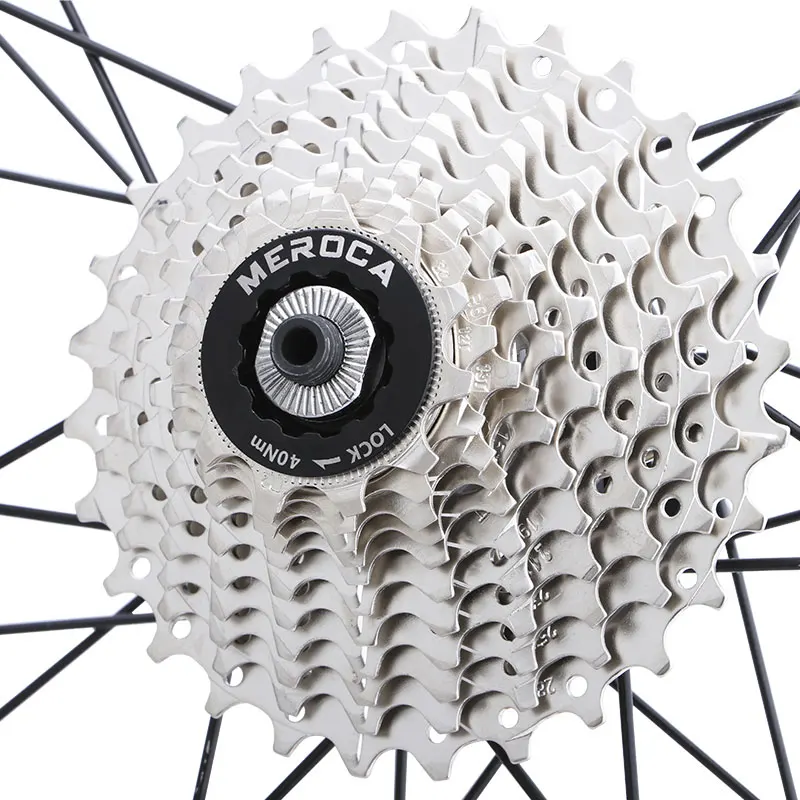 MEROCA Road Bike 8 9 10 11 Speed Velocidade 11-25/28T Bicycle Cassette Ultralight 8 9 10 11S Freewheel 8V 9V 10V 11V Flywheel