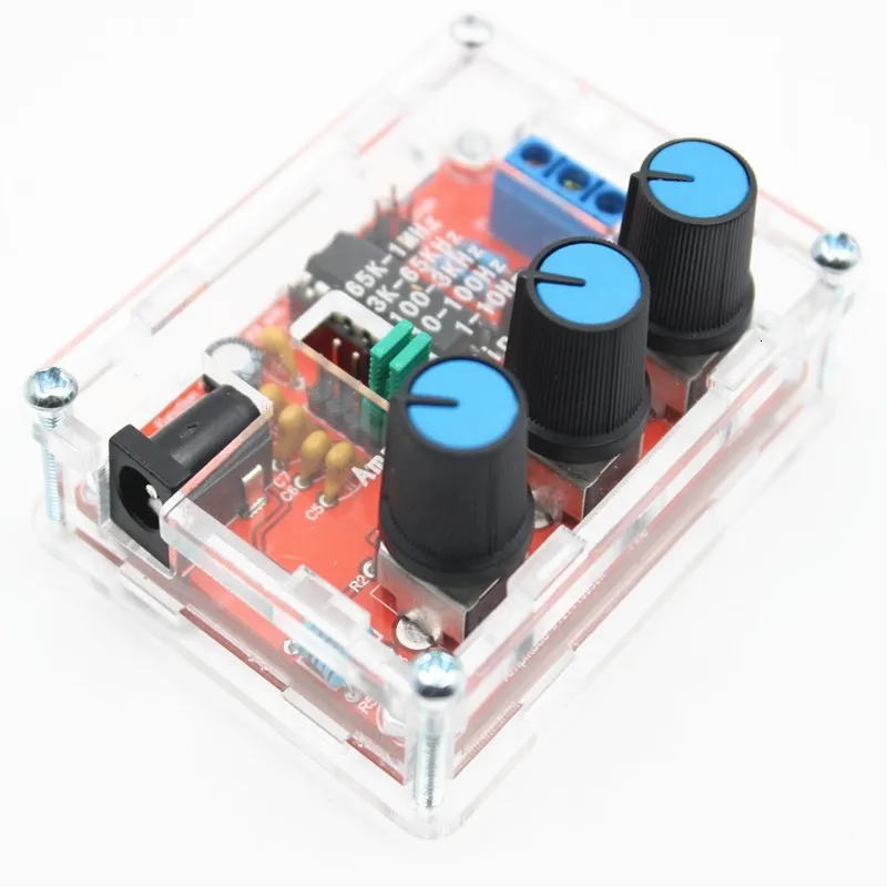 Xr2206 Function Signal Generator Diy Kit Sine/triangle/square Output 1hz-1mhz Signal Generator Adjustable Frequency Amplitude