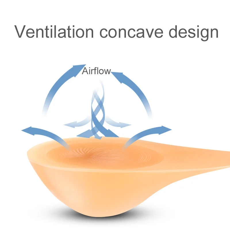 AS Shape Mastectomy Women False Breast Silicone Artificial Boob Prosthesis Factory Direct Supply