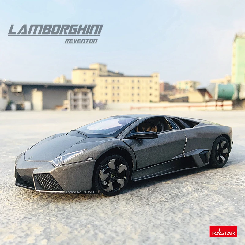 Rastar 1:24 Lamborghini Reventon Static model simulation die casting alloy model car Toy collection Christmas gift model car