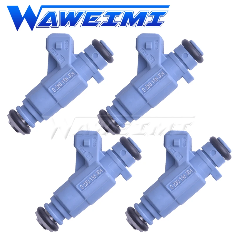 

WAWEIMI 4x Fuel Injector Nozzle 0280156304 For MERCEDES-BENZ G-CLASS C-CLASS SLK C-CL 0 280 156 304