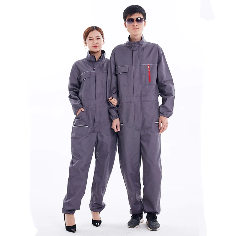 作業服労働者全体防塵制服ジャンプスーツワークショップ工場ワークショップ建設メカニック自動車修理工つなぎ服