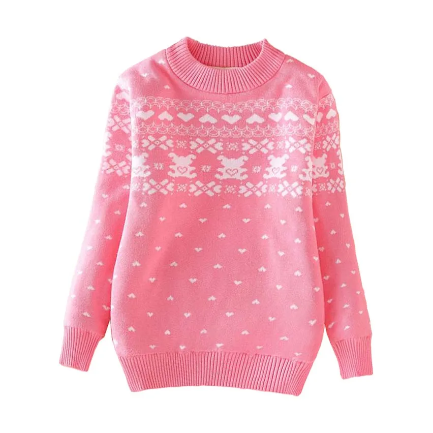 

Big girls pure cotton sweaters 4-17T teenage spring turtleneck sweaters knitted pullovers baby girls autumn bottoming shirt tops