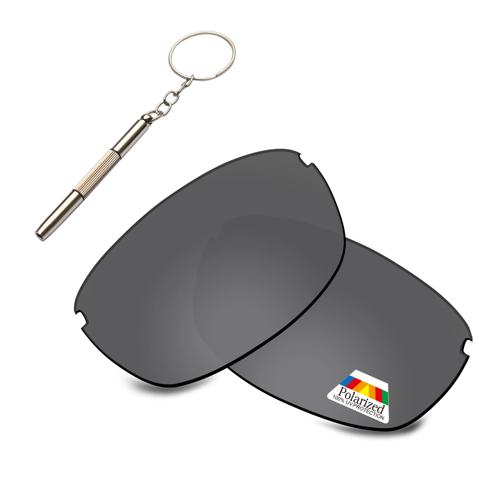 Bwake-Lentes de repuesto polarizadas de policarbonato, destornillador de instalación libre para Revo descender RE4060, montura de gafas de sol