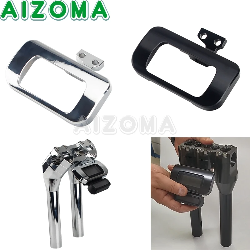 

Club Style Motorcycle Handlebar Riser T-Bar Gauge Mount for Harley Softail Street Bob FXBB FXBR FXST 114 FXBBS FXBRS 2018-2021