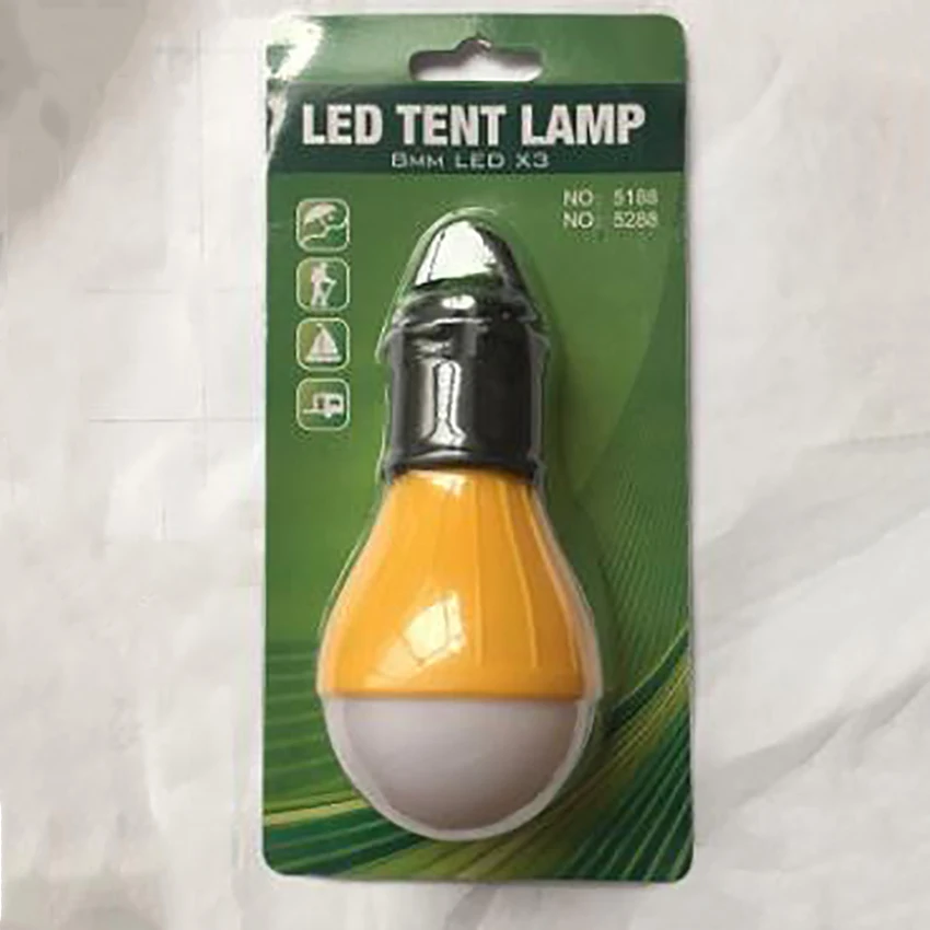 แบบพกพาหลอดไฟ LED เต็นท์โคมไฟ,3โหมด Hook กลางแจ้งเต็นท์ฉุกเฉิน,การล่าสัตว์ประหยัดพลังงาน
