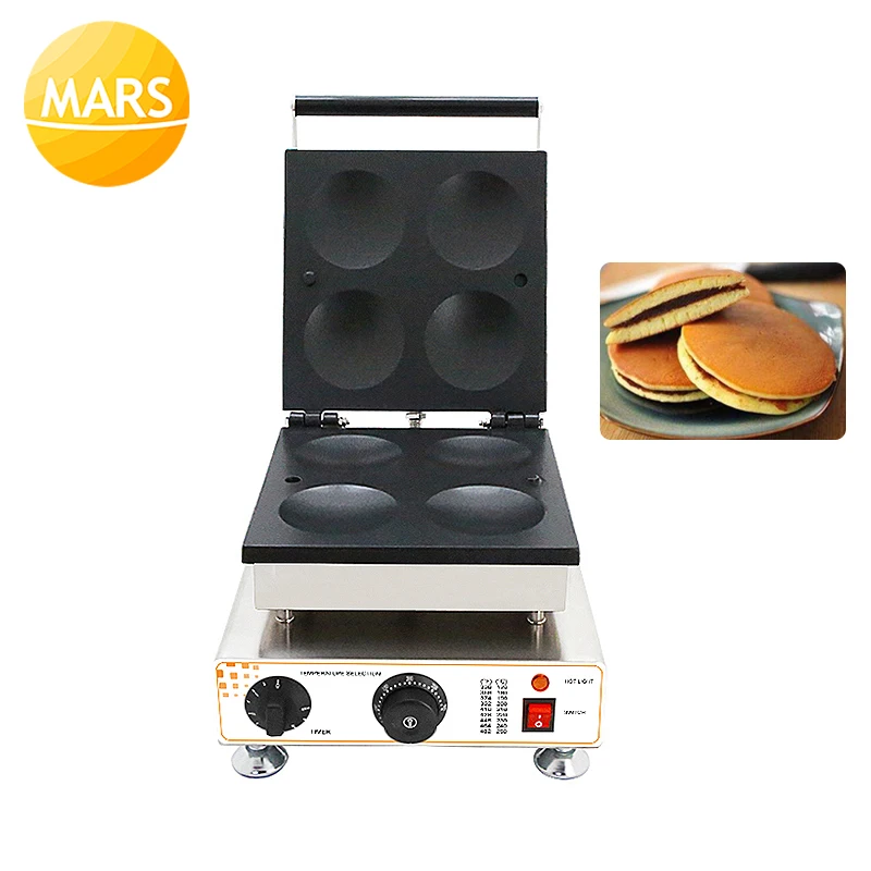 Commerciale Waffle Maker 220V 110V Elettrico Pancake Maker Mini Pancake Poffertjes Macchina Del Biscotto Olandese Macchina Griglie