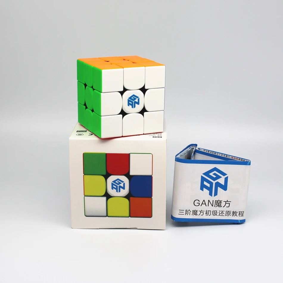 GAN 356 RS 3x3x3 Cube Stickerless cube GAN356 3x3x3 Magic cube Professional Speed Puzzle cubes GAN356RS cube Educational Toys