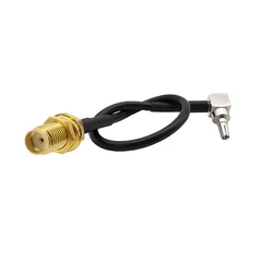 ALLiSHOP crc9 to sma RG174 pigtail cable 0-3GHz sma female sockets connector to crc9 adapter For HUAWEI PCI wifi router Modem
