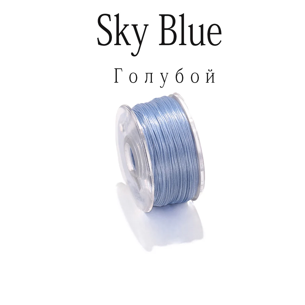 50 yards nylon kraal draad niet-elastische kralen draden rocailles koord draad voor DIY armbanden ketting sieraden maken benodigdheden