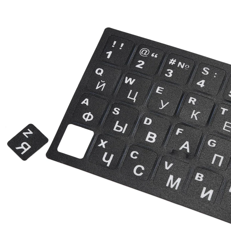 Russian Letters Keyboard Sticker for Notebook Laptop Desktop PC Keyboard Covers Russia Sticker