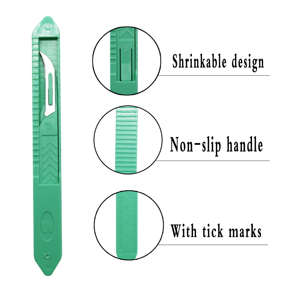 1Pc Plastic Handle Sewing Seam Rippers with Blade Seam Stitch Ripper Unpicker Thread Cutter for Sewing Crafting Needlework Tool