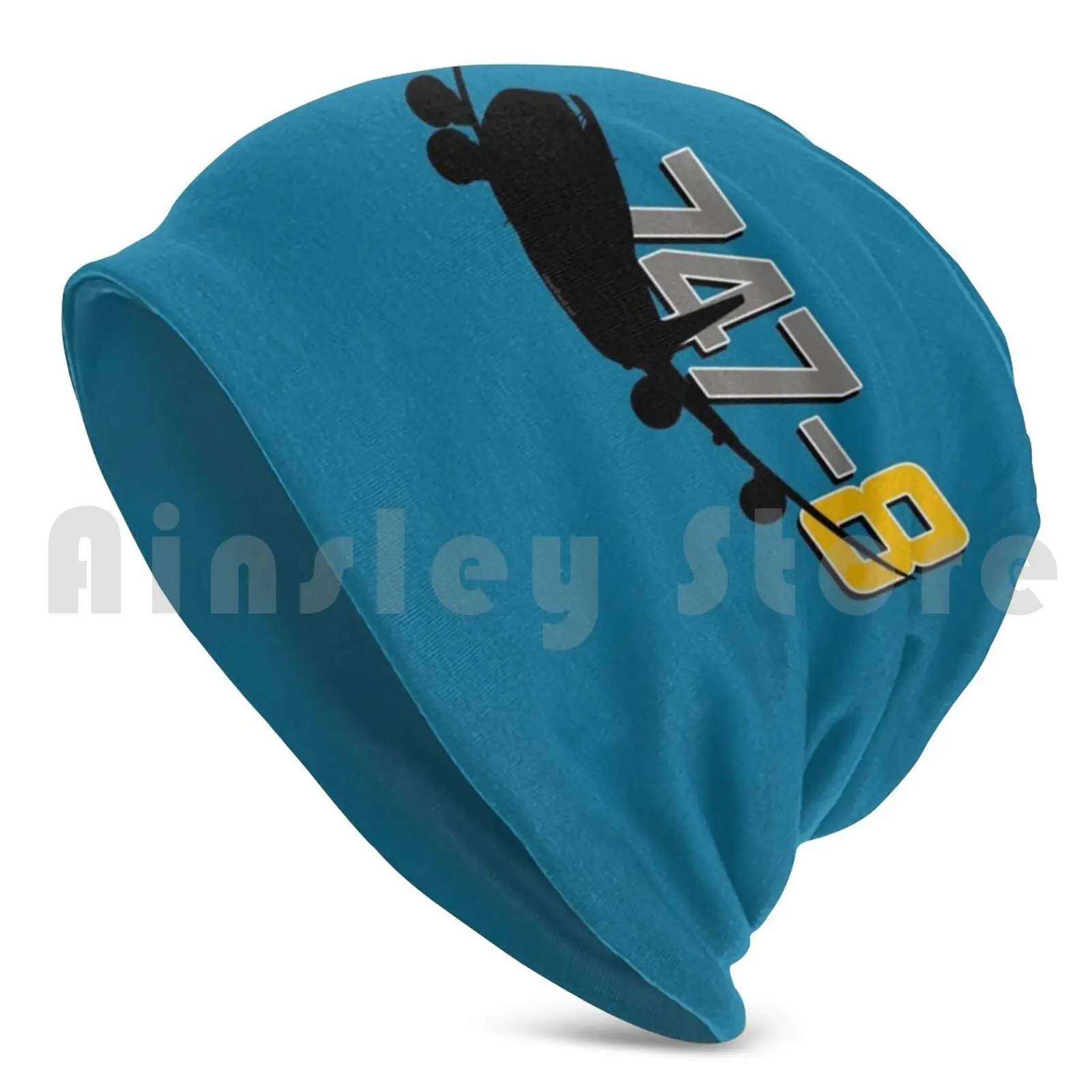 747-8 Jumbo Beanies Knit Hat Hip Hop 747 Jumbo Queen Of The Sky Plane Airplane Flight Pilot Flight Attendant