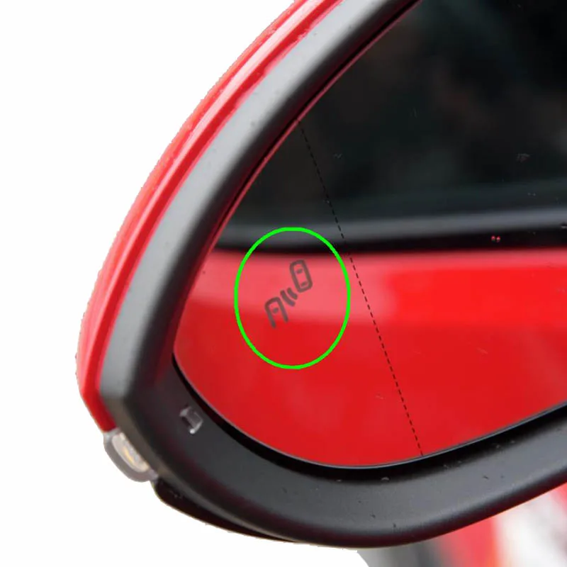 Mk7 MK6 Blind Spot Radar Detection Variant Mirror Car Electronics LED Warning Light For Golf6 Golf7  Golf 6 7