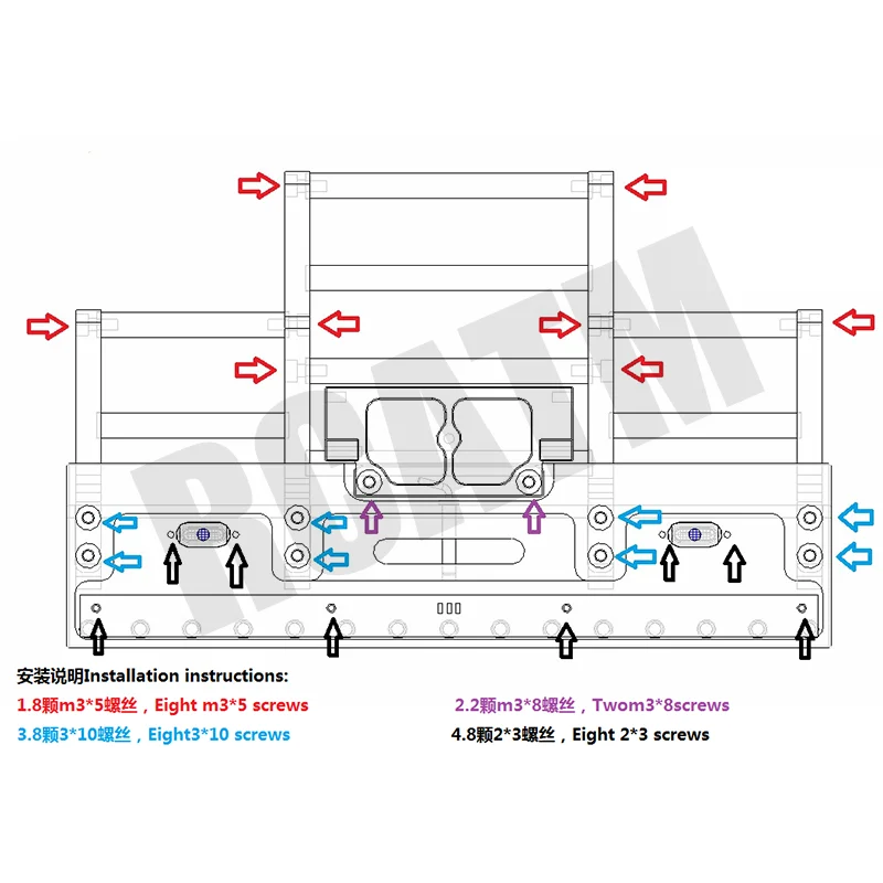 CNC Metal Front Bullpen Bumper with LED Light for 1/14 Tamiya RC Truck Trailer Tipper New King 56344 56301 DIY Parts