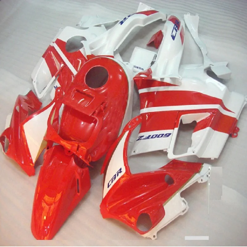 Whte red  For Honda CBR600F2 1991-1994 ABS Motorcycle Parts CBR 600 F2 91-94 CBR600 F2  Motorbike Fairing Body Kit