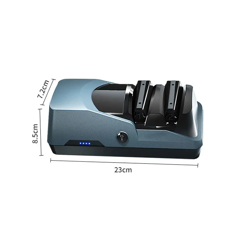Electric Automatic Knife Sharpener Straight and Serrated Knives Diamond Abrasives Patented Sharpening System Chefs Choice