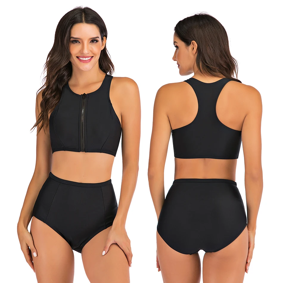 Vikionfly Cao Cấp Bikini Bộ Quần Short Áo Bơi Nữ 2021 Đệm Hoa Thể Thao Bơi Đẩy Lên Crop Top Đồ Bơi Tắm phù Hợp Với