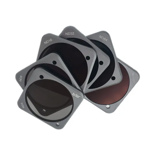 Imagen 2 del producto Tapa Protectora de densidad neutra para cámara DJI Action 2, filtro ND de vidrio ND4, ND8, ND16, ND32, ND64, ND1000