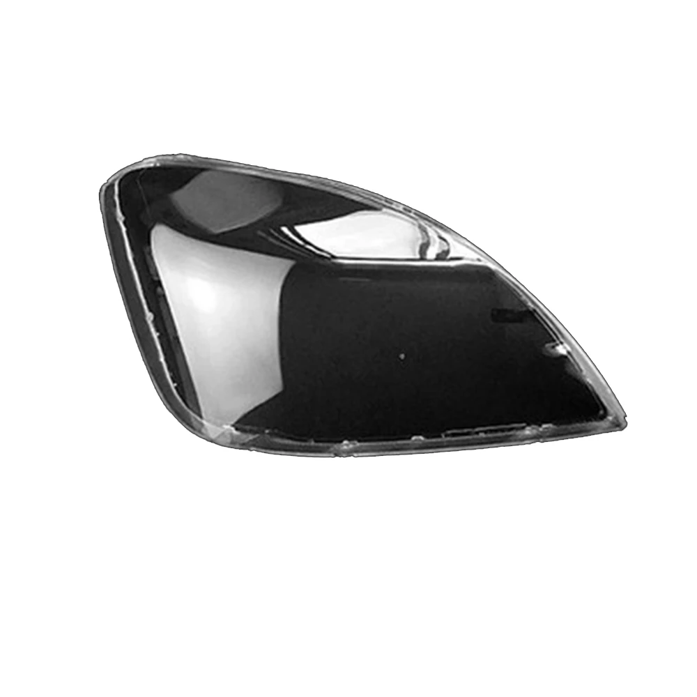 For Kia Rio 2005~2012 Car Front Headlamp Caps Lamp Cover Glass Lamp Shell Headlight Lens Cover Transparent Lampshade Auto Case