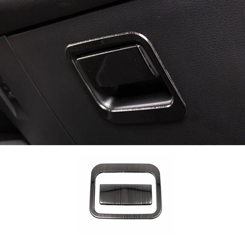 For Toyota Corolla 2019 - 2023 Copilot Glove Box Handle Bowl Covers Stainless Steel Trim Car Interior Styling Accessories 2pcs