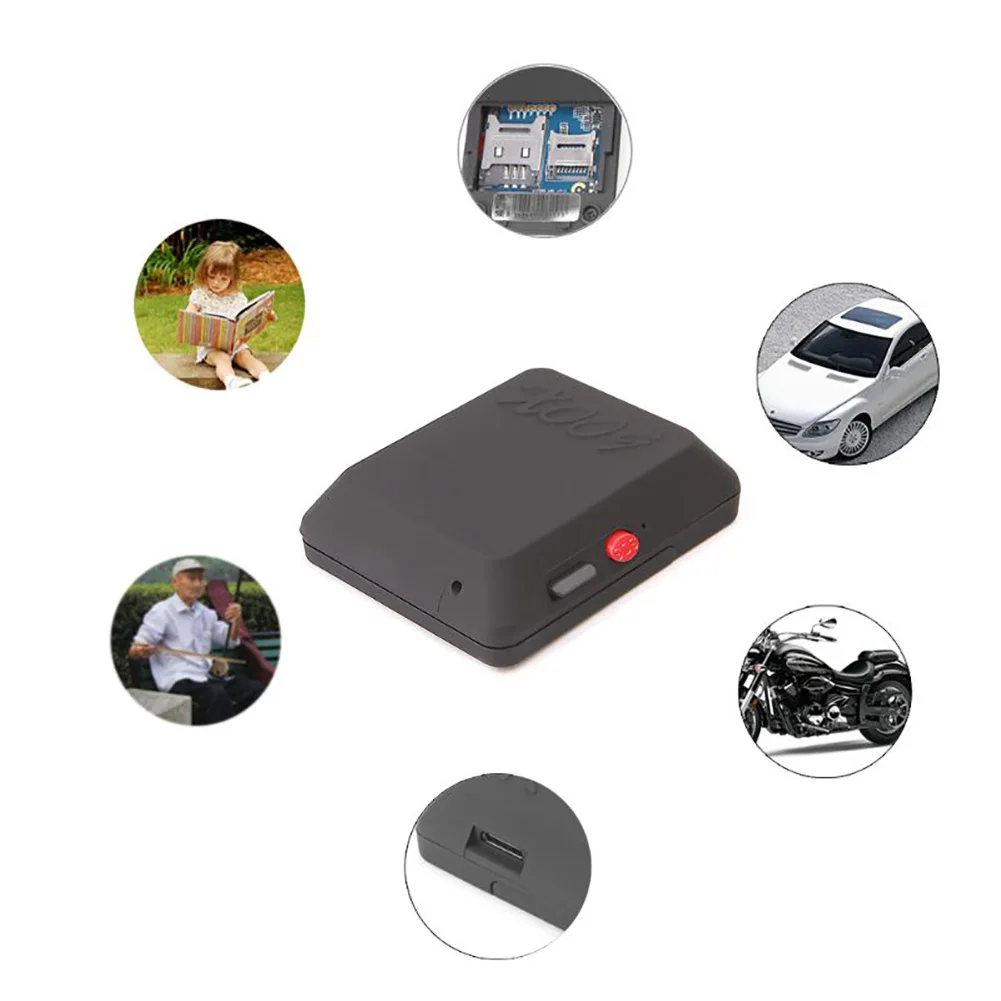New A8 Mini GPS Tracker Video Recording Car Pet Anti-Lost Locator with Camera SOS-