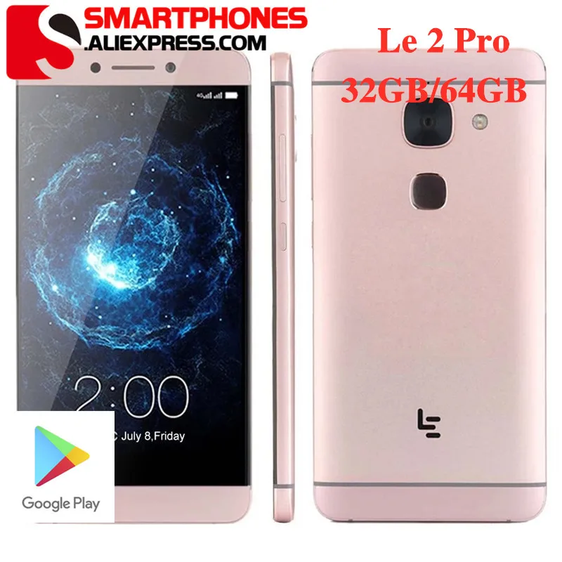 Global ROM LETV Le 2 Pro MTK Helio X20 4GB RAM 64GB ROM Smartphnoe Deca Core 5.5