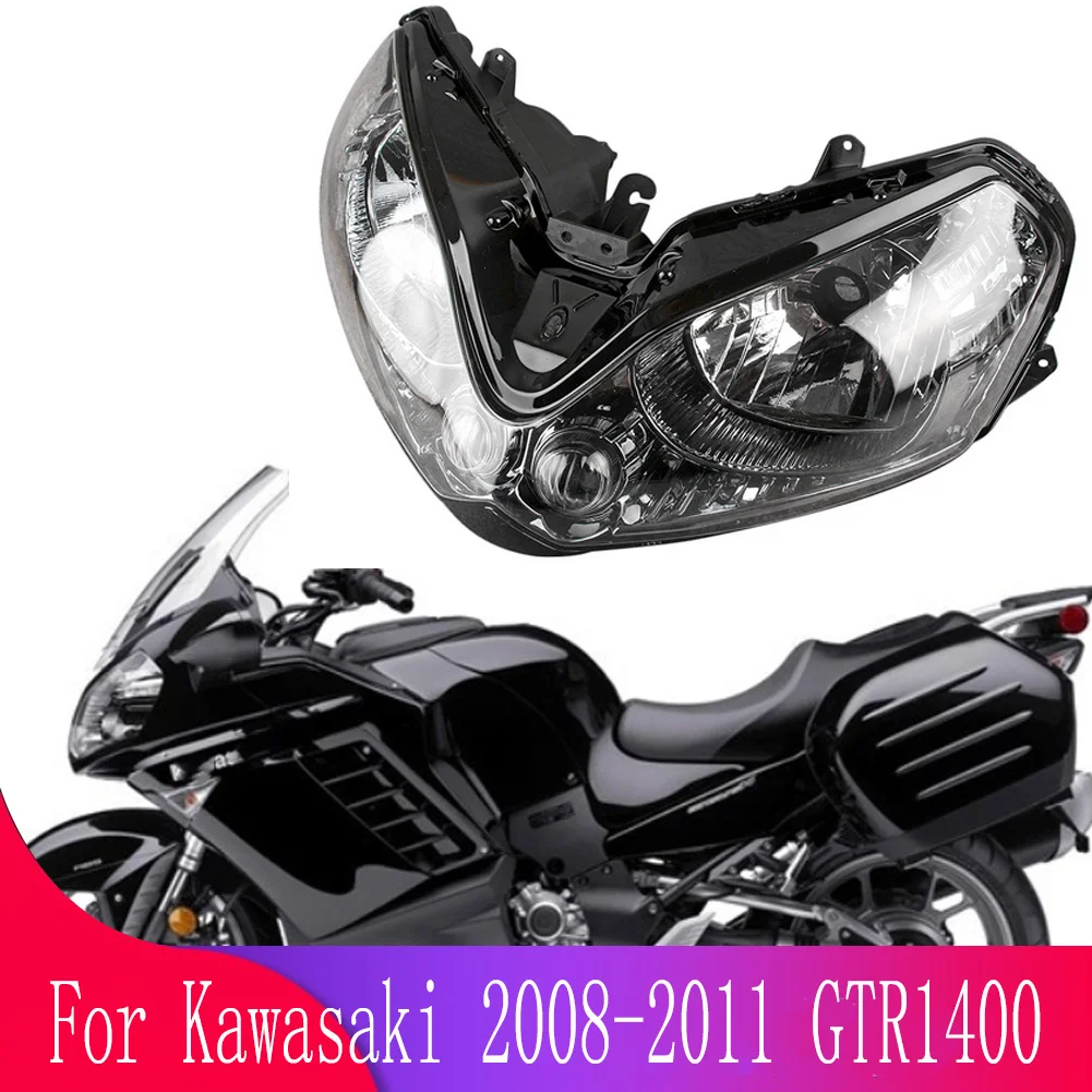 For Kawasaki GTR1400/GTR 1400 2008 2009 2010 2011 Motorcycle Accessories Front Headlight Headlamp Head Light Lighting Lamp 08-11