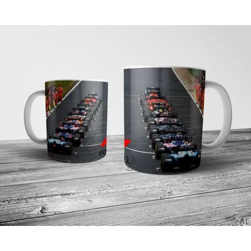 Pixxa Formula 1 Start Grid Mug