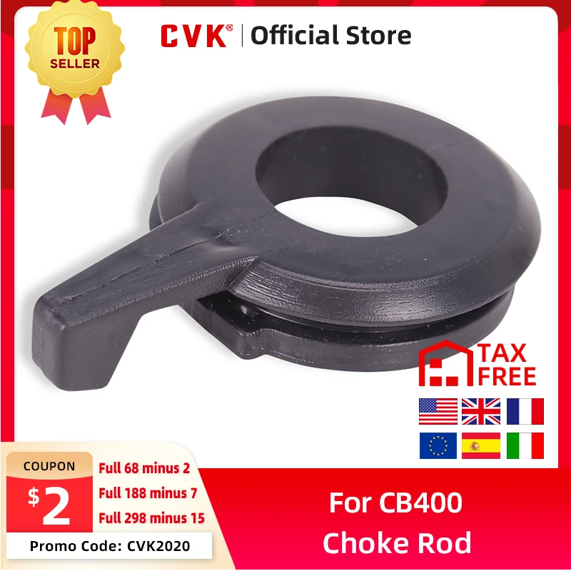 CVK Motorcycle Push Pull Carburetor Choke Rod Throttle Switch Valve Lever FOR HONDA CB400 CB250 CB-1 Motorcycle Accessories