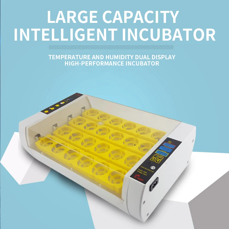 

24 pieces of intelligent incubator YZ-24A chicken incubator small household incubator for duck, goose and quail