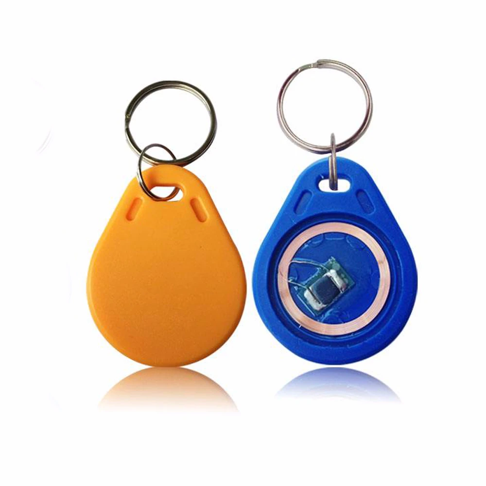 10pcs/lot 3# TK4100 chips 125Khz RFID Proximity ID Card Token Tags Keyfobs for Access Control Time Attendance