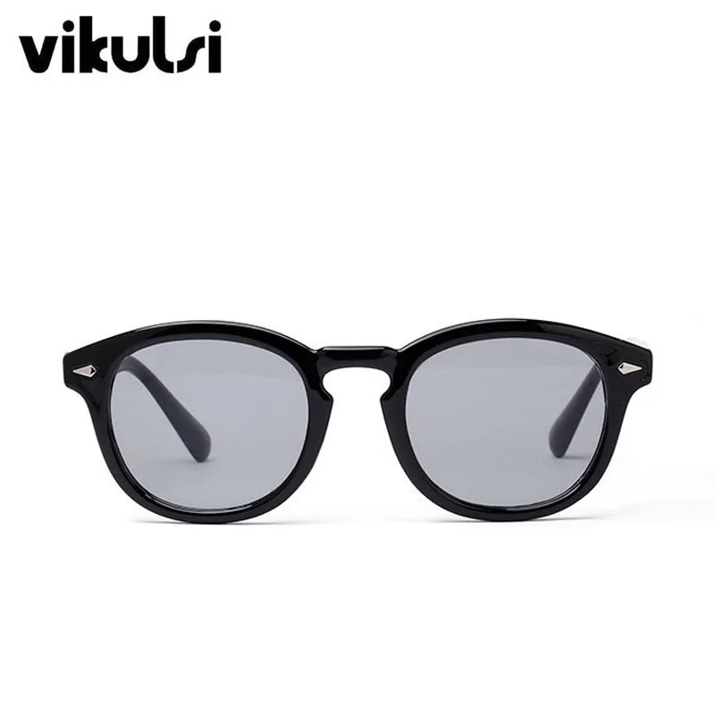Johnny Depp Smalll Round Sun Glasses Brand Designer Rayeds Sun Glasses Female Outdoor Tony Stark Men Sun Glasses Oculos de sol