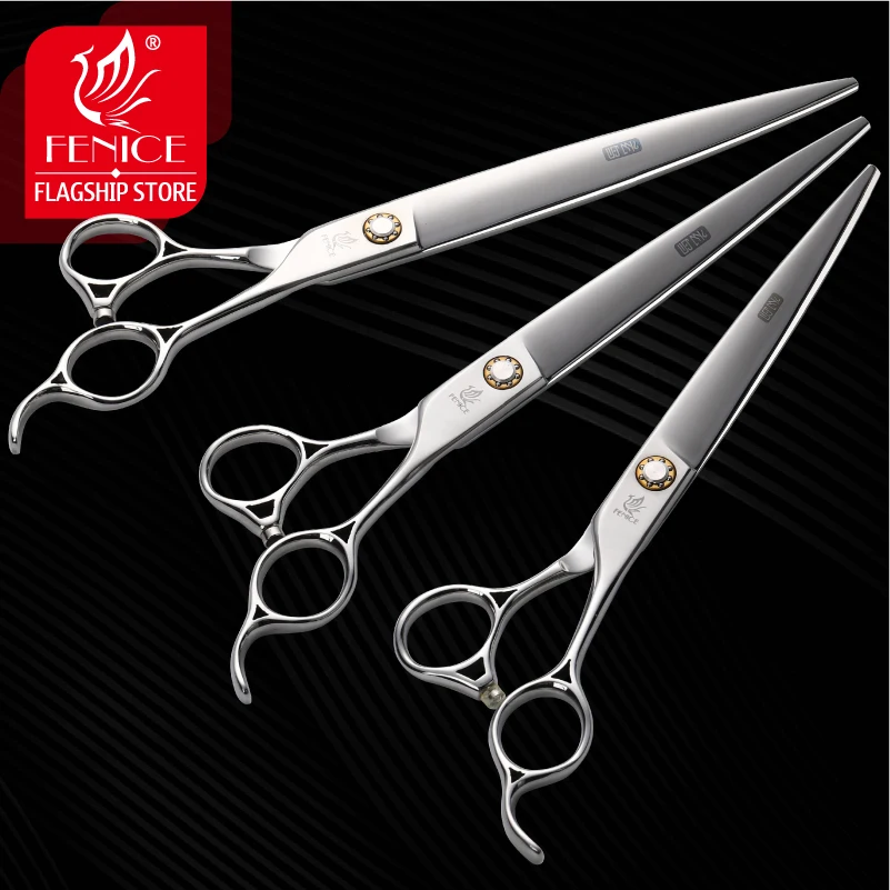 Fenice 7/7.5/8 inch Professional Pet Scissors Dog Grooming Scissors Cutting Shears ножницы tijeras tesoura