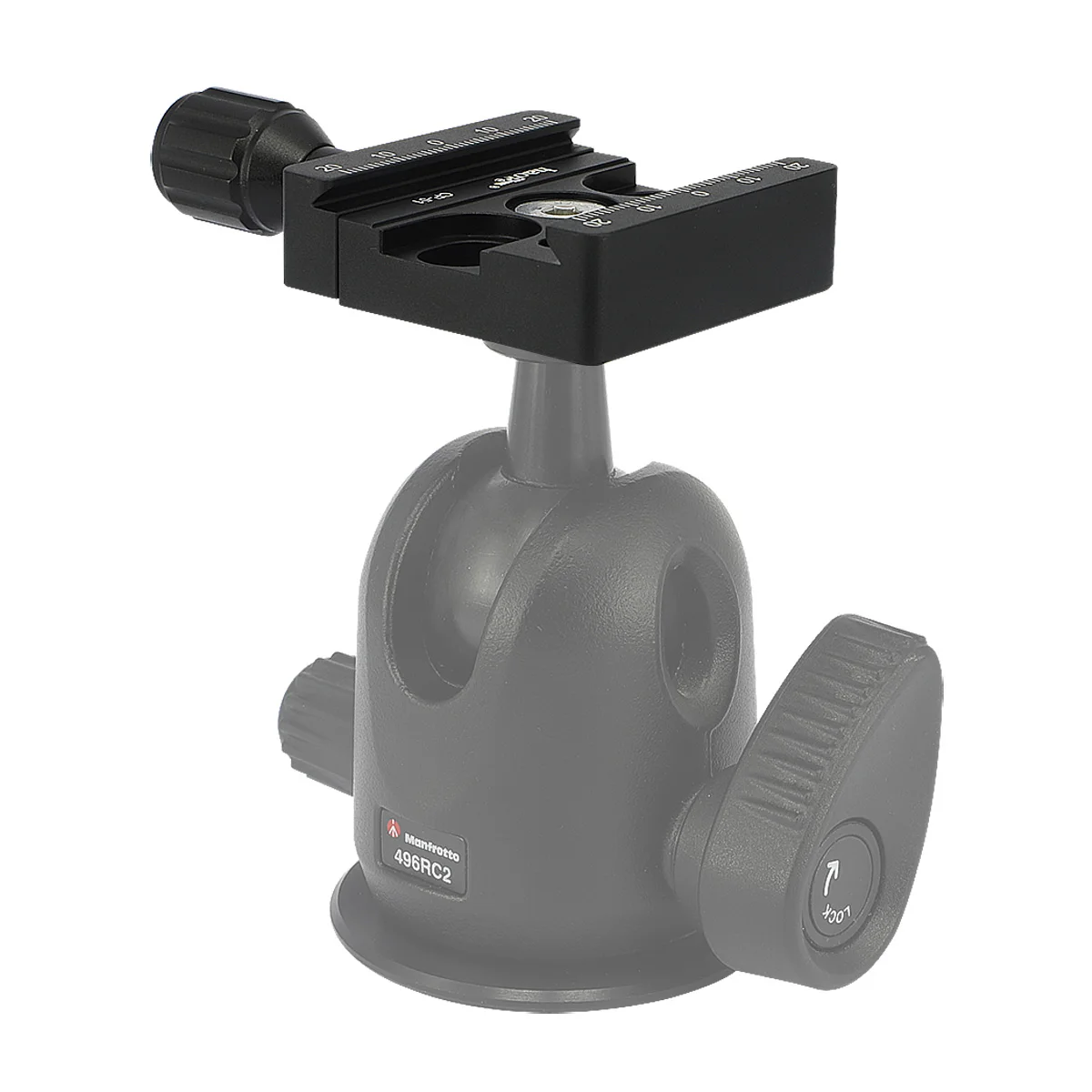 Haoge Boss Adapter Konverter + CP-51 Klemme passend für Arca für Bogen Manfrotto Kopf RC2 System – Detail 11