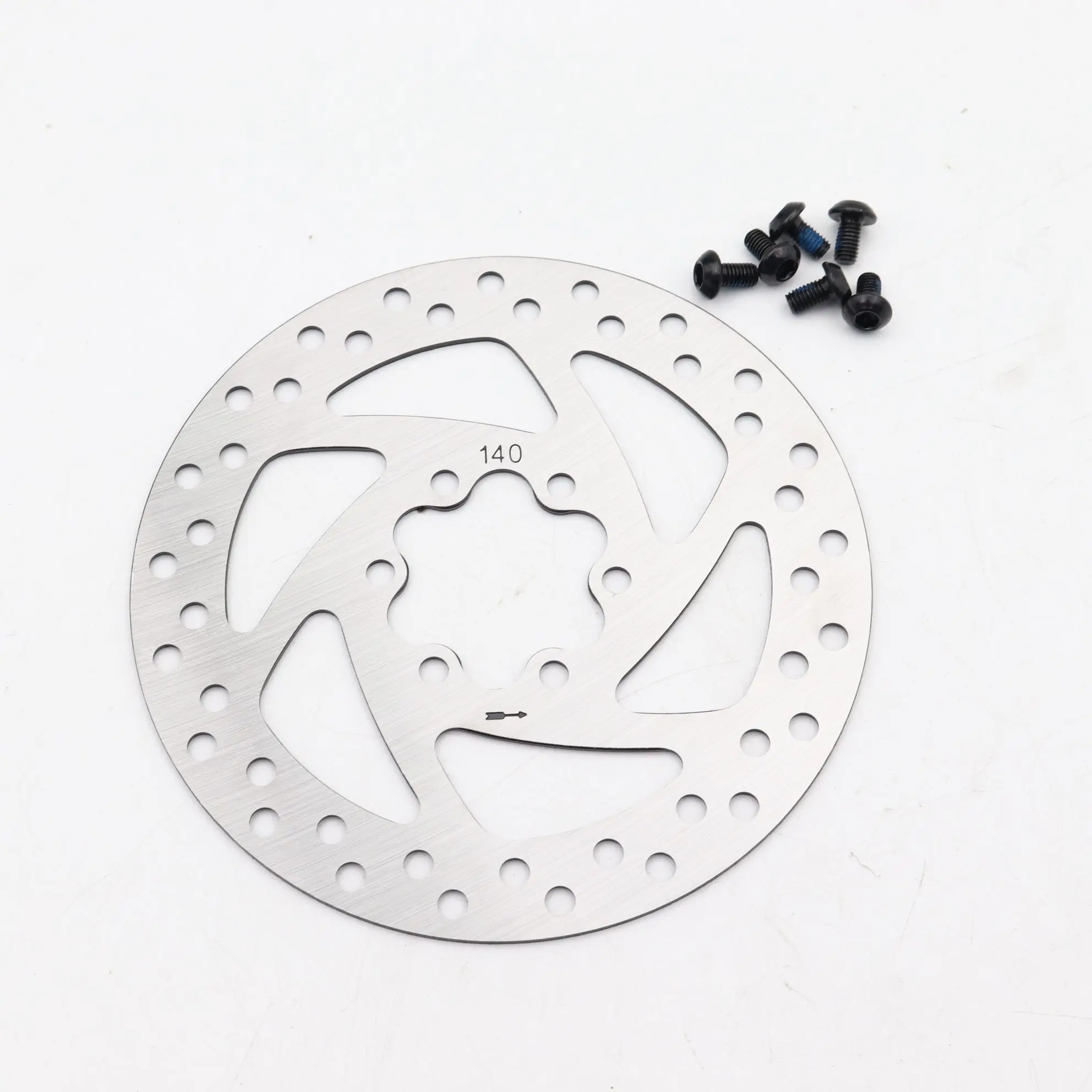 New Outdoor Cycling Disc Brake Piece Rotor 140mm/160mm Electric Scooter brake pads With Screws