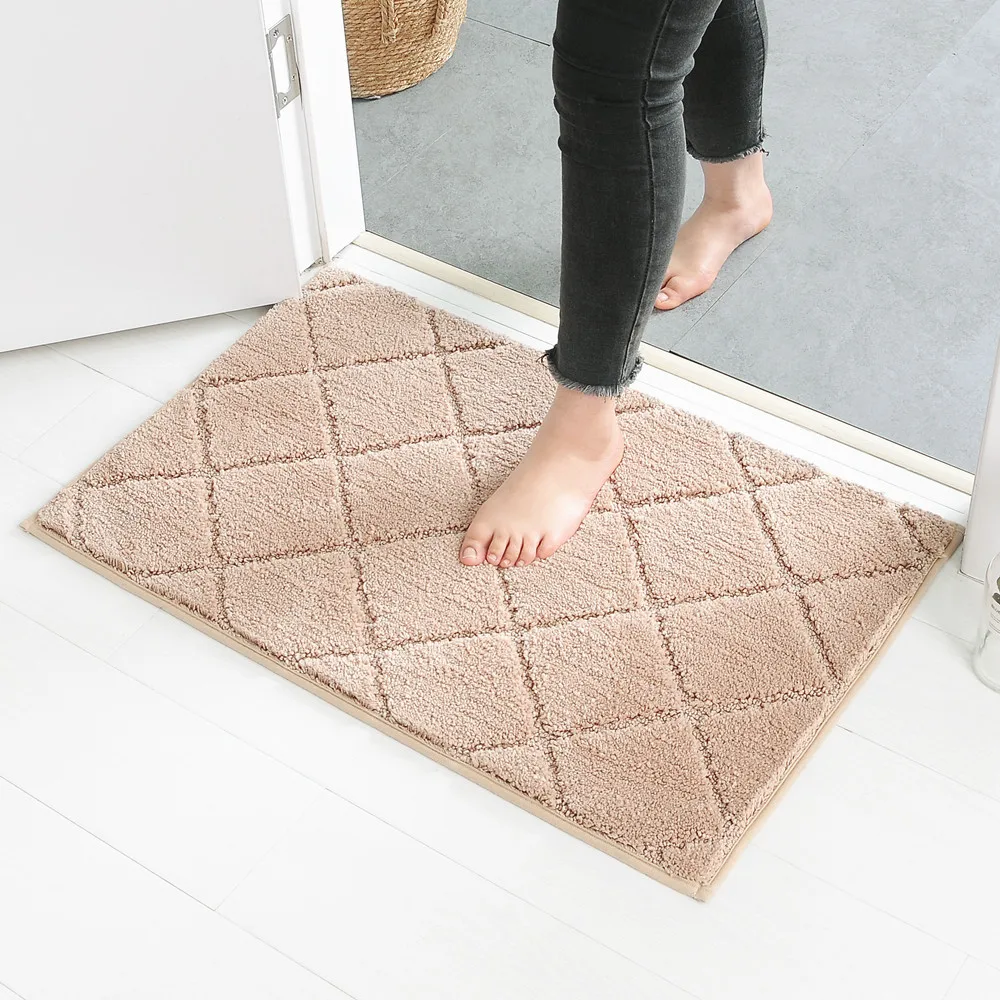 

Super Fiber Strong Water Absorption Simple Carpet Mat Bathroom Anti Slip Mat Living Room Bedroom Bathroom Water Absorption Mat